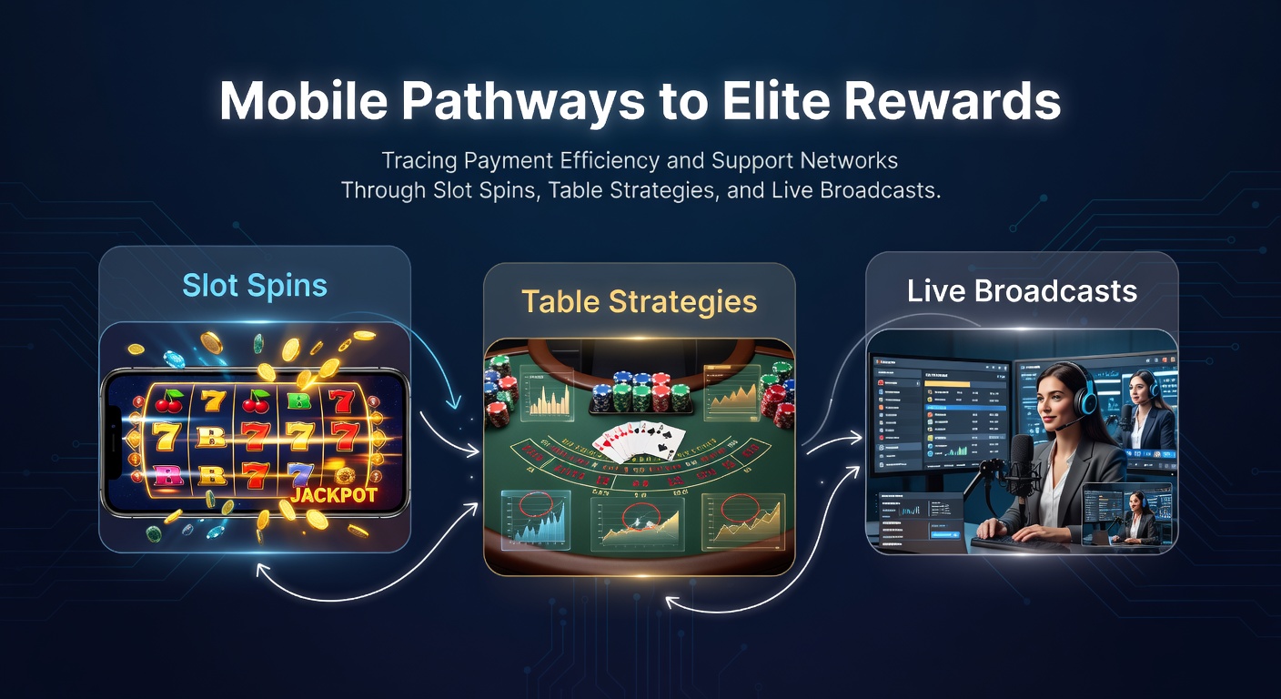 Mobile Casino-Spieler nutzen effiziente Zahlungsmethoden auf Smartphones während Slot-Sessions und Live-Tischspielen
