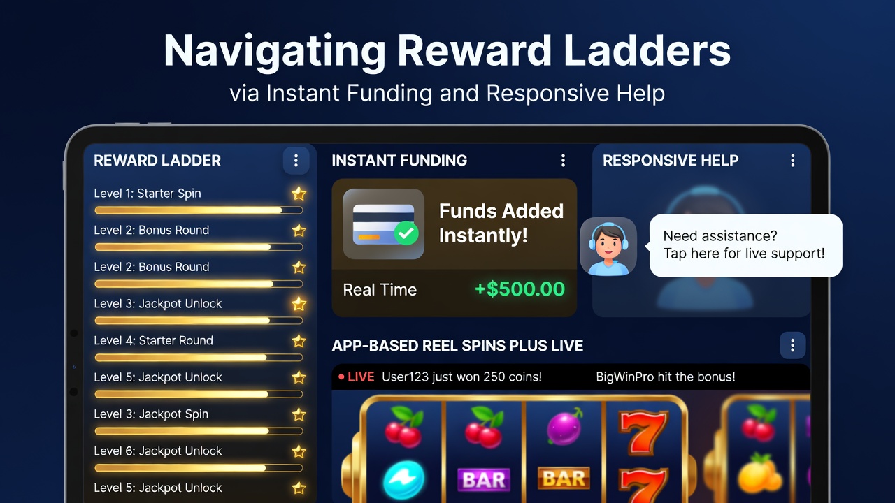 Live-Dealer-Tisch in einer Casino-App mit integriertem Support-Chat und VIP-Statusanzeige
