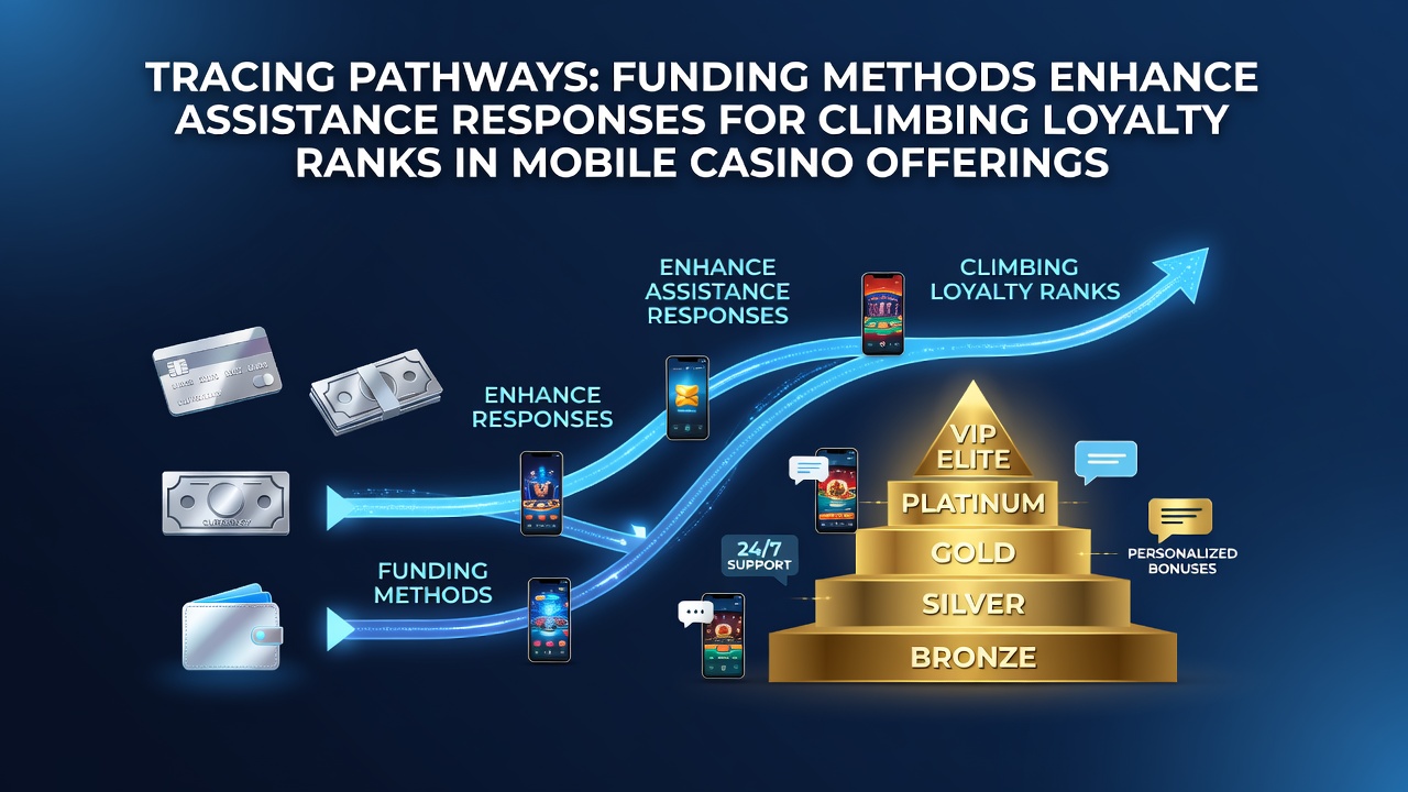 Darstellung von Zahlungswegen und Support-Netzwerken in mobilen Casino-Plattformen